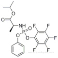 N-[(S)-(2,3,4,5,6-pentafluorophenoxy)phenoxyphosphinyl]-L-alanine 1-Methylethyl ester CAS 1334513-02-8